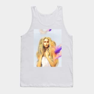 blond native Tank Top